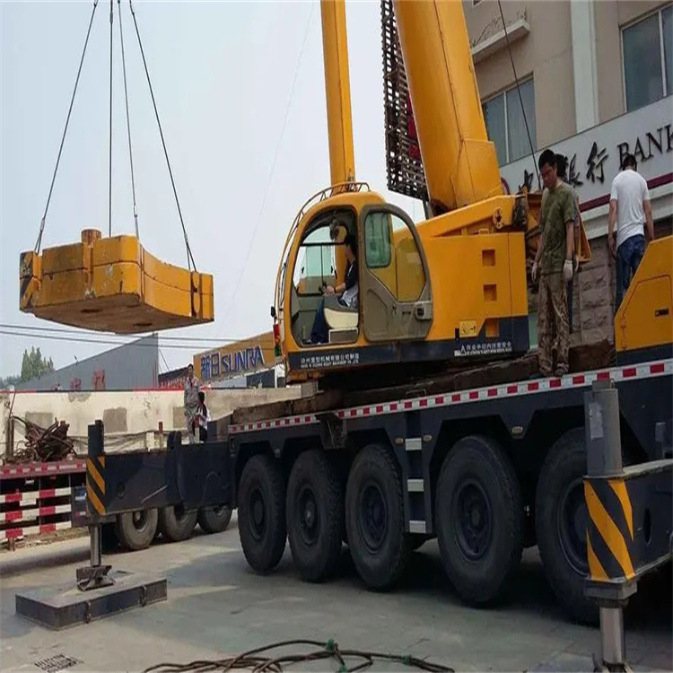 天全当地吊车出租|机器吊装|75吨|工厂搬迁服务